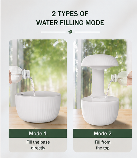 RainLuxe™ Anti-Gravity Humidifier