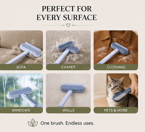 🐾FurSweep™ 4-in-1 Pet Hair Remover