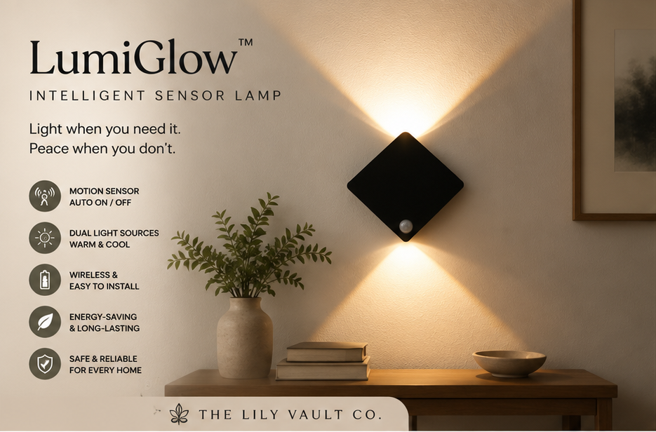 💡 LumiGlow™ Motion Sensor Wall Light