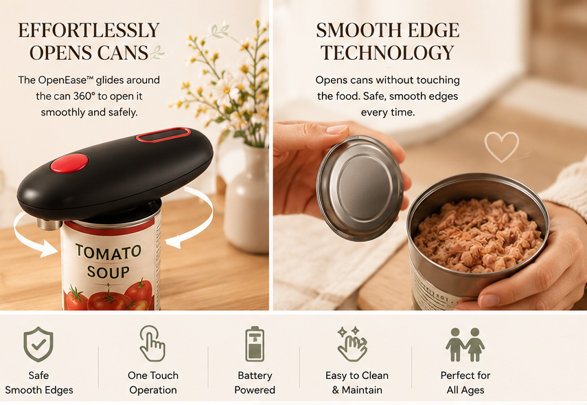 OpenEase™ Automatic Can Opener
