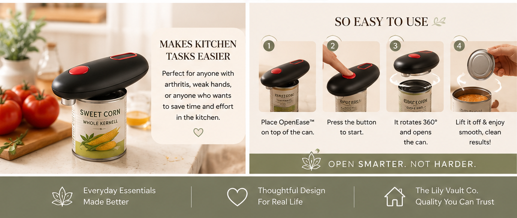 OpenEase™ Automatic Can Opener