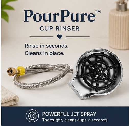 PurePour™ Cup Rinser