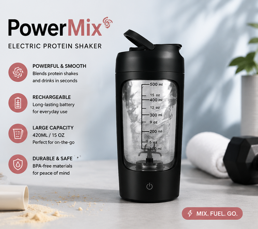PowerMix™ Rechargeable Self-Mixing Blender Cup