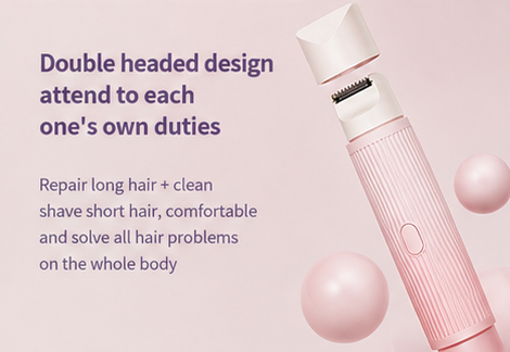GlowTrim™ 2-in-1 Precision Beauty Trimmer