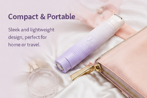 GlowTrim™ 2-in-1 Precision Beauty Trimmer