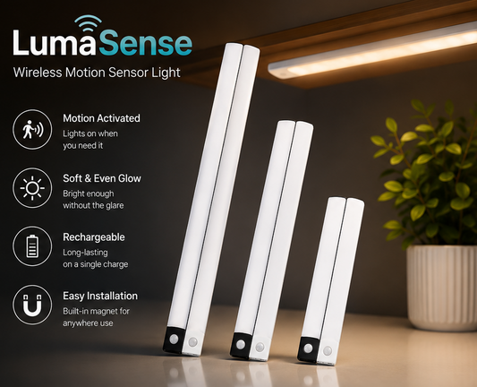 LumaSense™ Rechargeable Motion Sensor Light