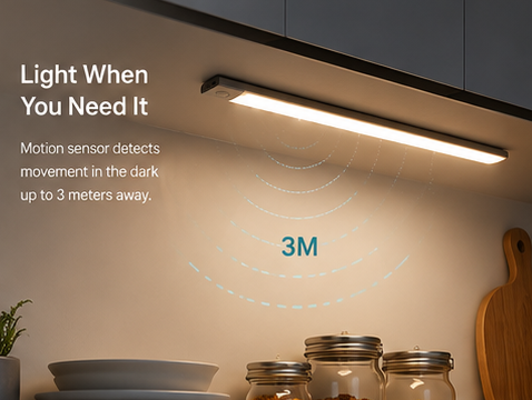 LumaSense™ Rechargeable Motion Sensor Light