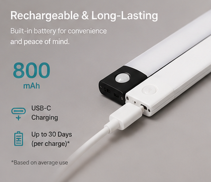 LumaSense™ Rechargeable Motion Sensor Light