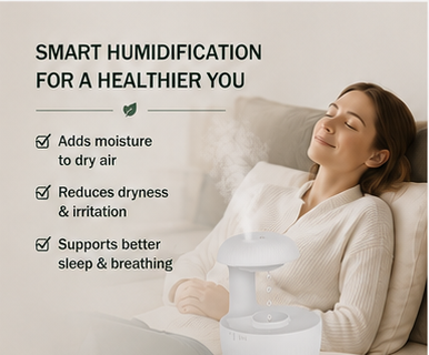 RainLuxe™ Anti-Gravity Humidifier