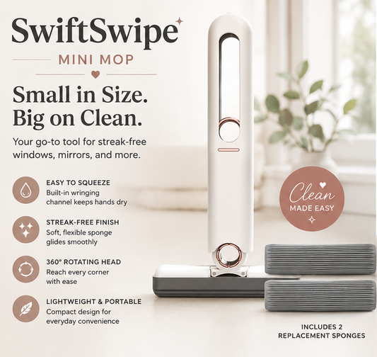 SwiftSwipe™ Mini Mop